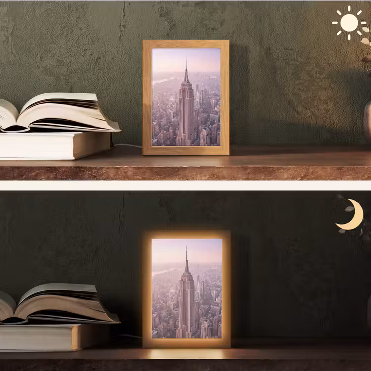 Personalisierte Lightbox - Stadt – Gebäude – Rosa — 5