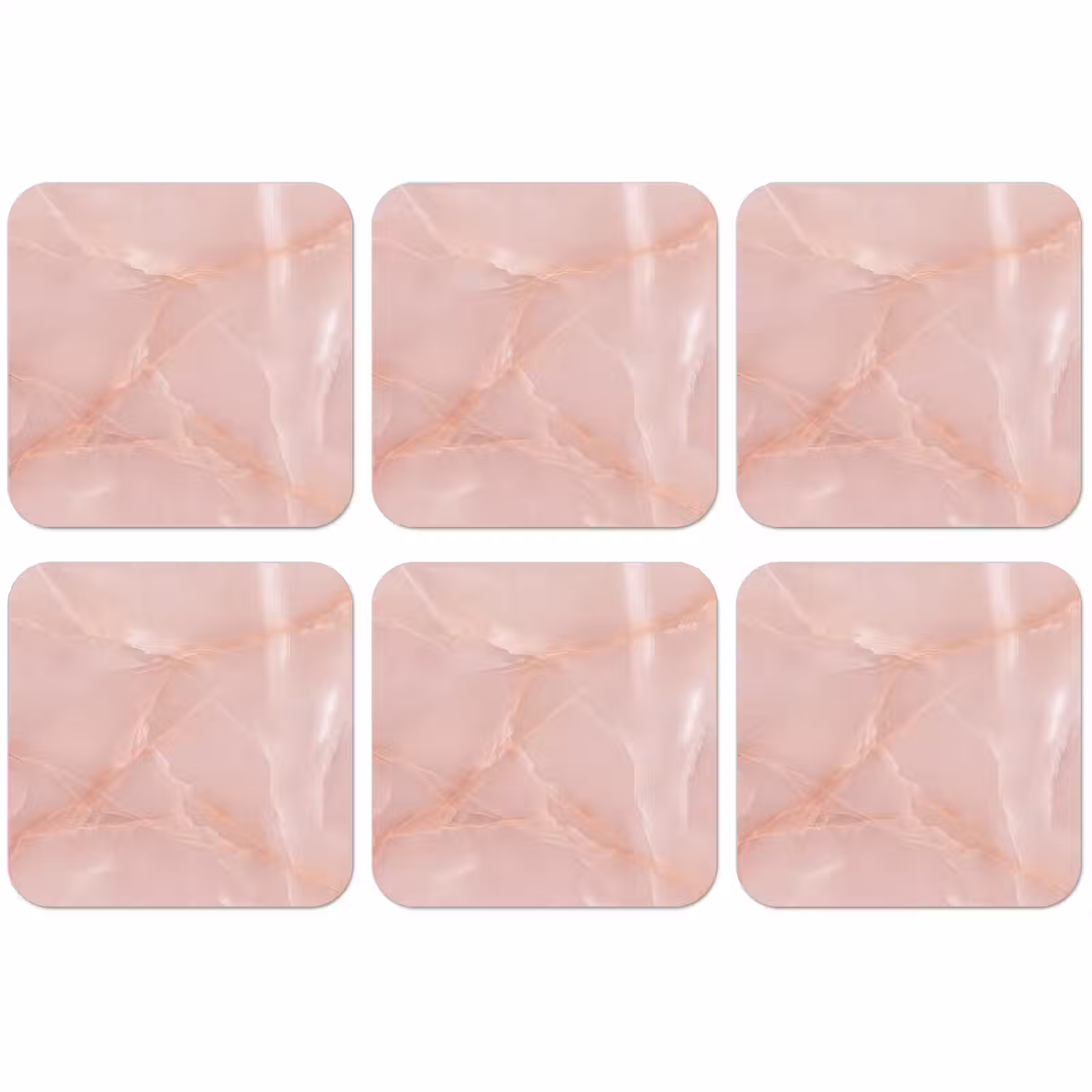 Untersetzer - Textur – Rosa – Muster — 1