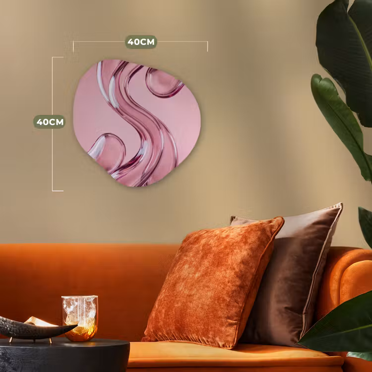 Forexbild Organische Form - Form – Abstrakt – Rosa — 4