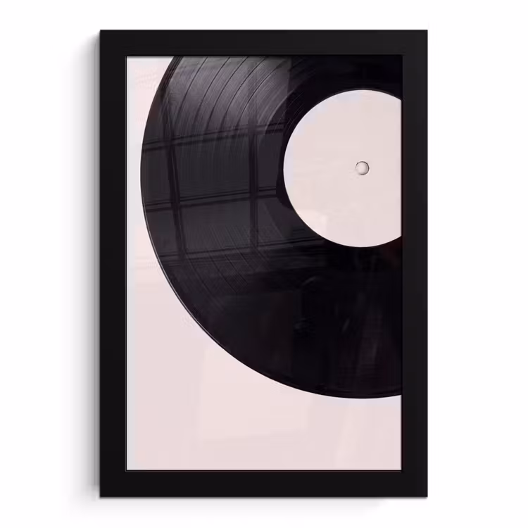 Bilder mit Rahmen - Schallplatte – Musik – Grün — 1