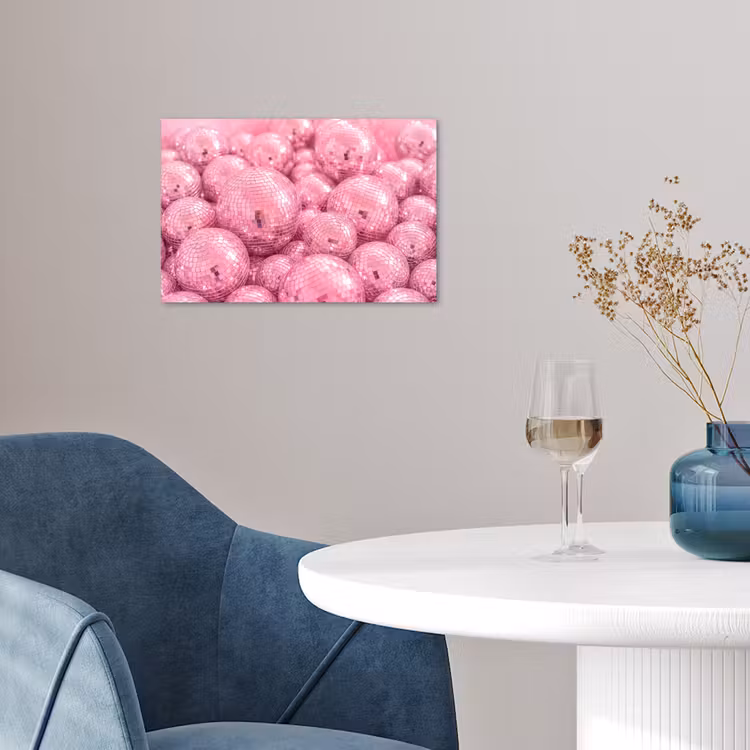 Poster - Rosa Discokugeln — 4