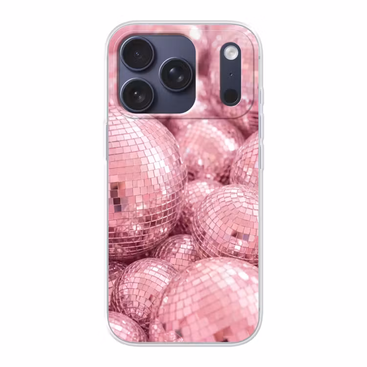 Handyhülle - Rosa Discokugeln — 1