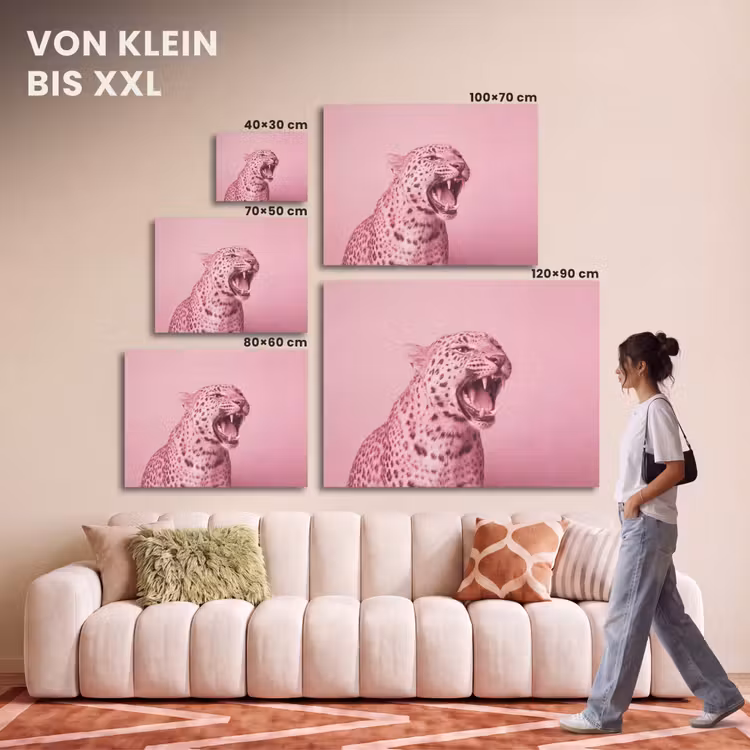 Akustikbild - Rosa Katze – Modern — 7
