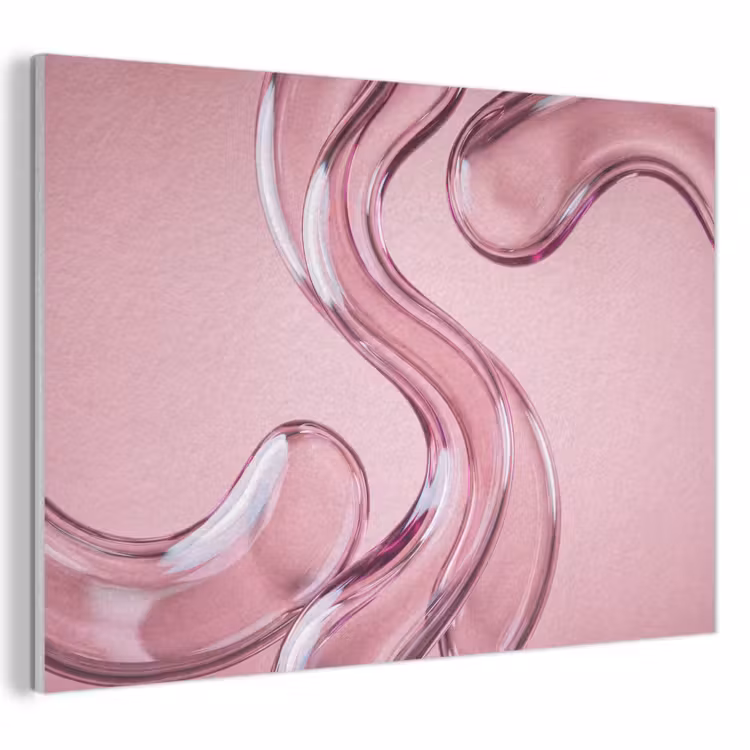 Akustikbild - Form – Abstrakt – Rosa — 1