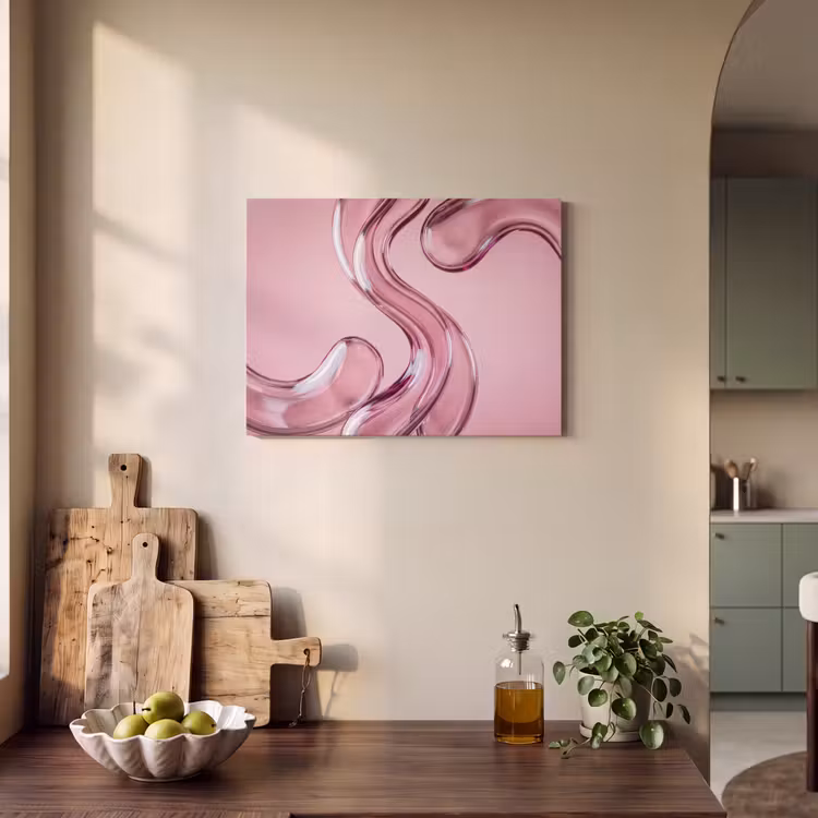 Akustikbild - Form – Abstrakt – Rosa — 4