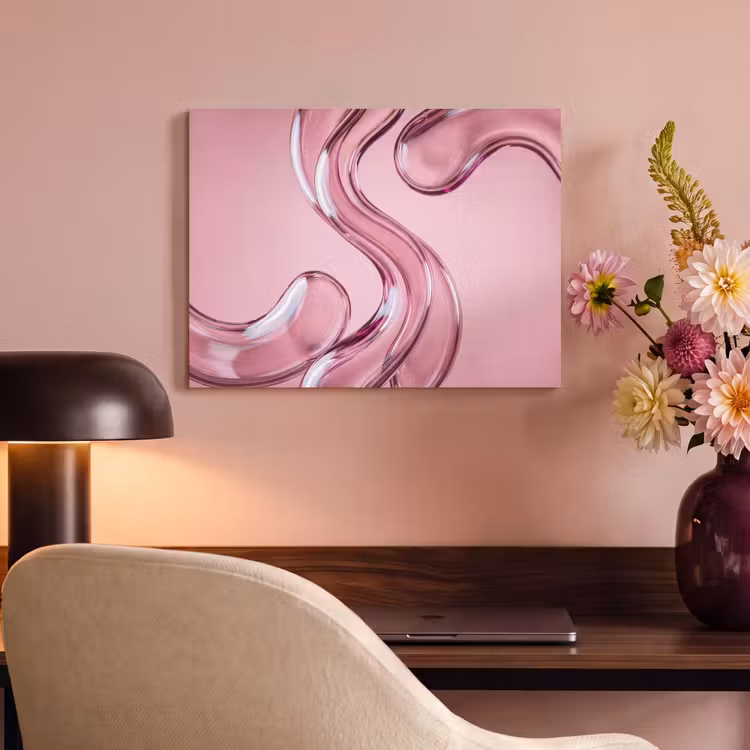 Akustikbild - Form – Abstrakt – Rosa — 6
