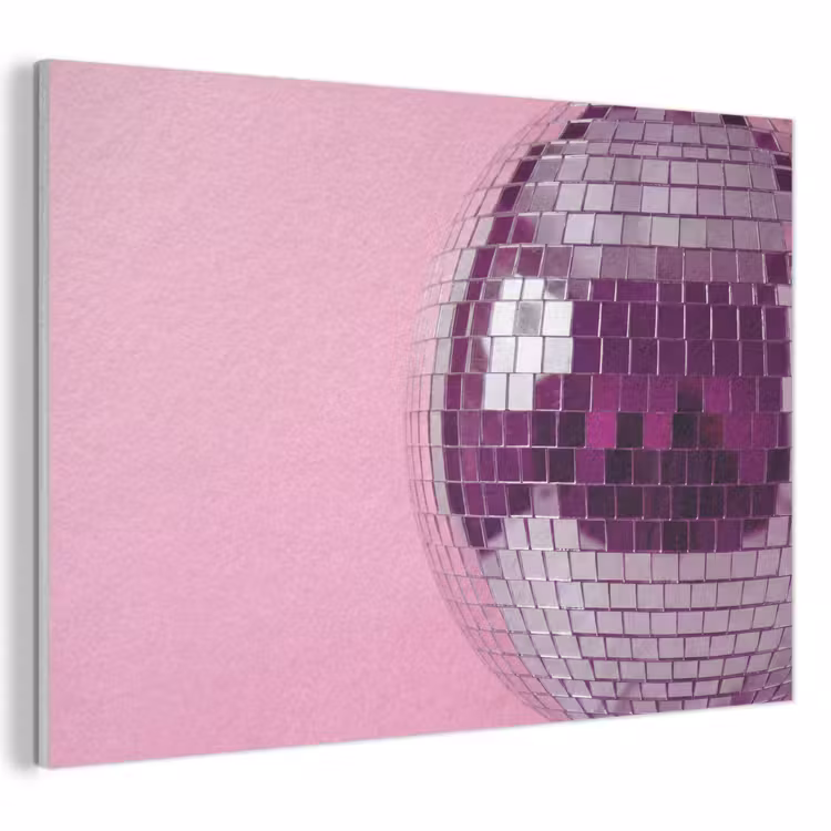 Akustikbild - Spiegelkugel – Silber – Modern — 1
