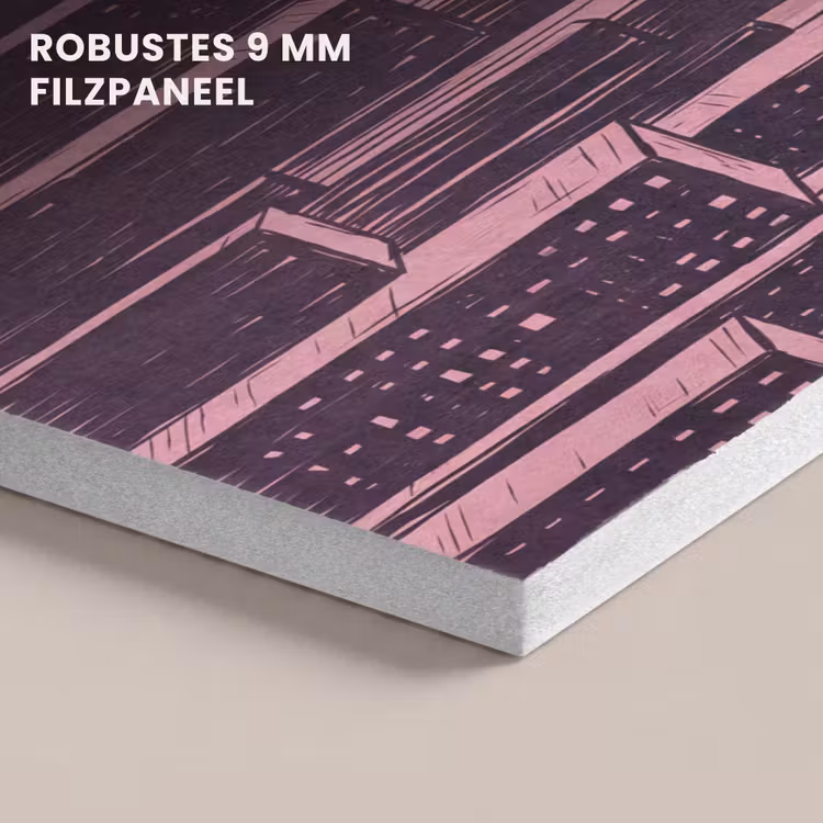 Akustikbild - Stadt – Abstrakt – Rosa — 5