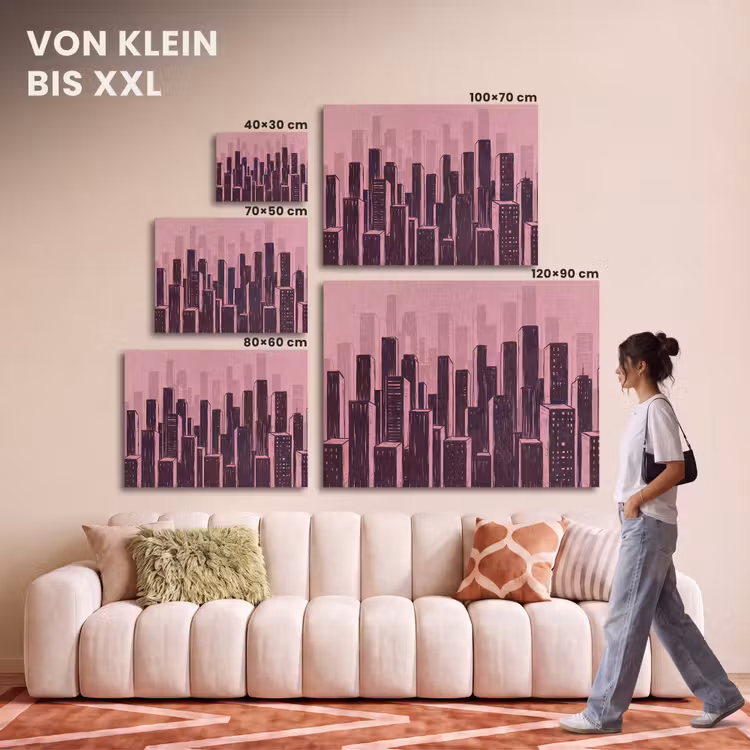 Akustikbild - Stadt – Abstrakt – Rosa — 7