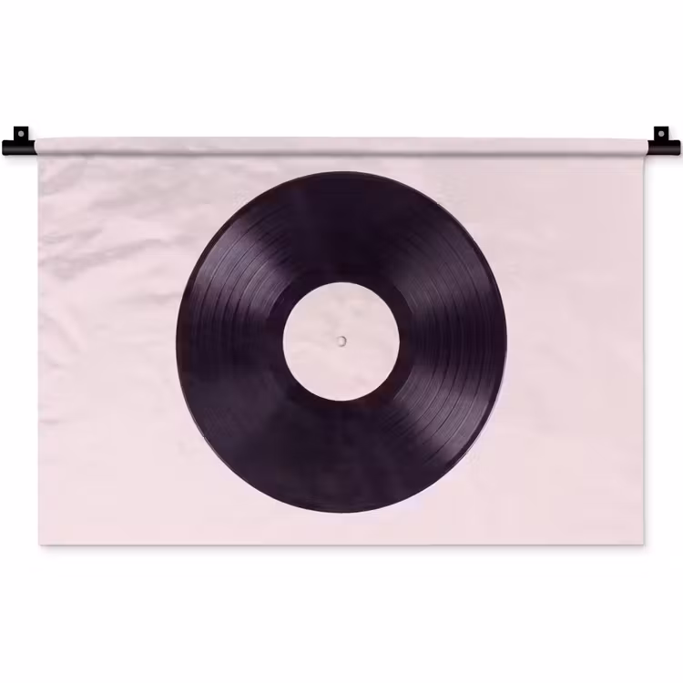 Wandteppich - Schallplatte – Musik – Grün — 1