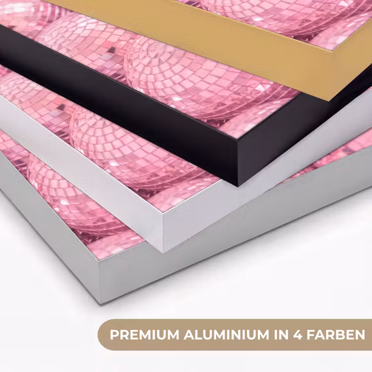 Art Frame - Rosa Discokugeln — 5