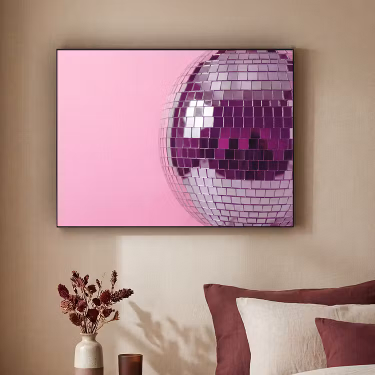 Art Frame - Spiegelkugel – Silber – Modern — 2