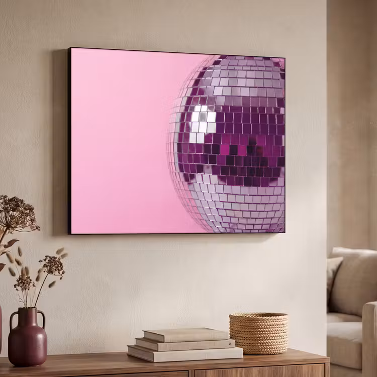 Art Frame - Spiegelkugel – Silber – Modern — 3