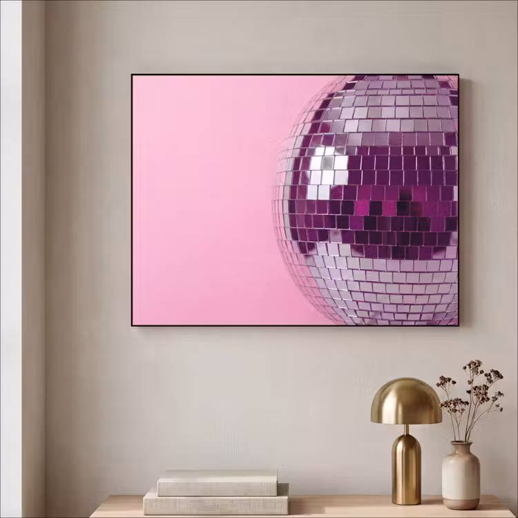 Art Frame - Spiegelkugel – Silber – Modern — 4