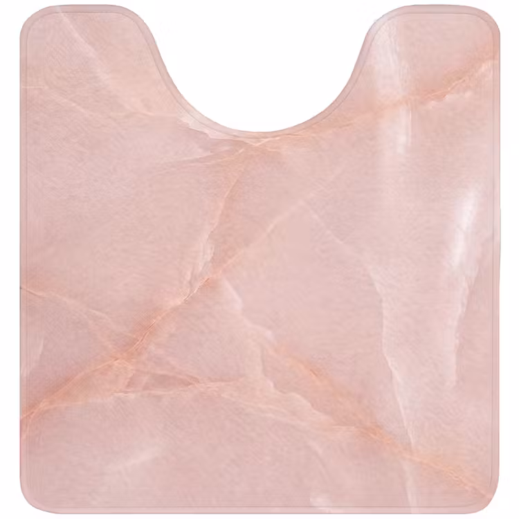 WC Vorleger - Textur – Rosa – Muster — 1