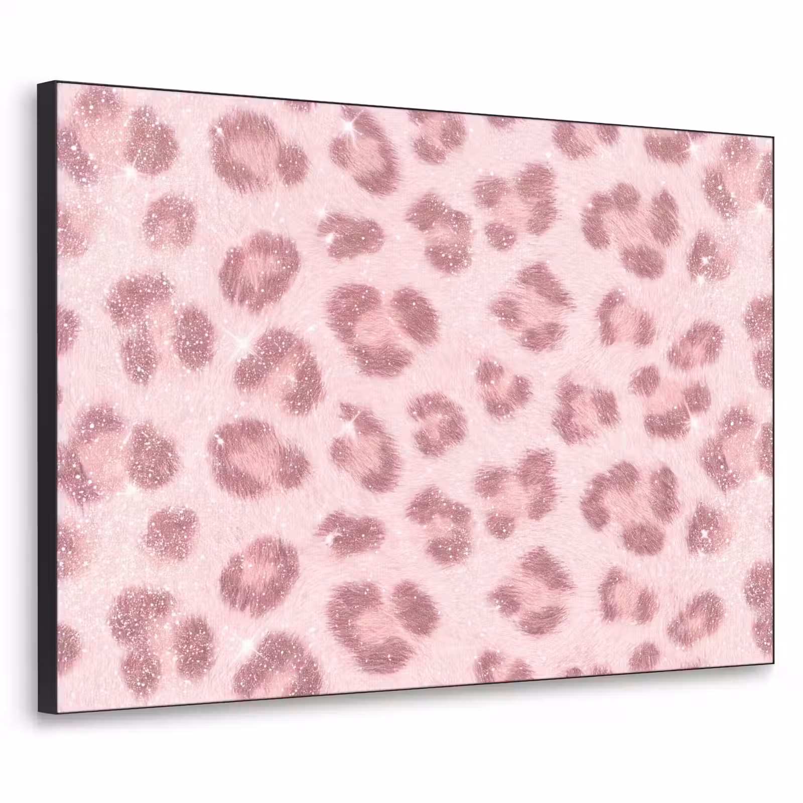 Art Frame - Rosa Tiermuster – Glitzer — 1