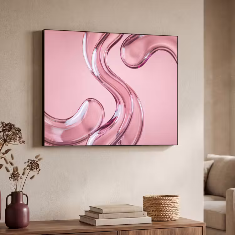 Art Frame - Form – Abstrakt – Rosa — 3
