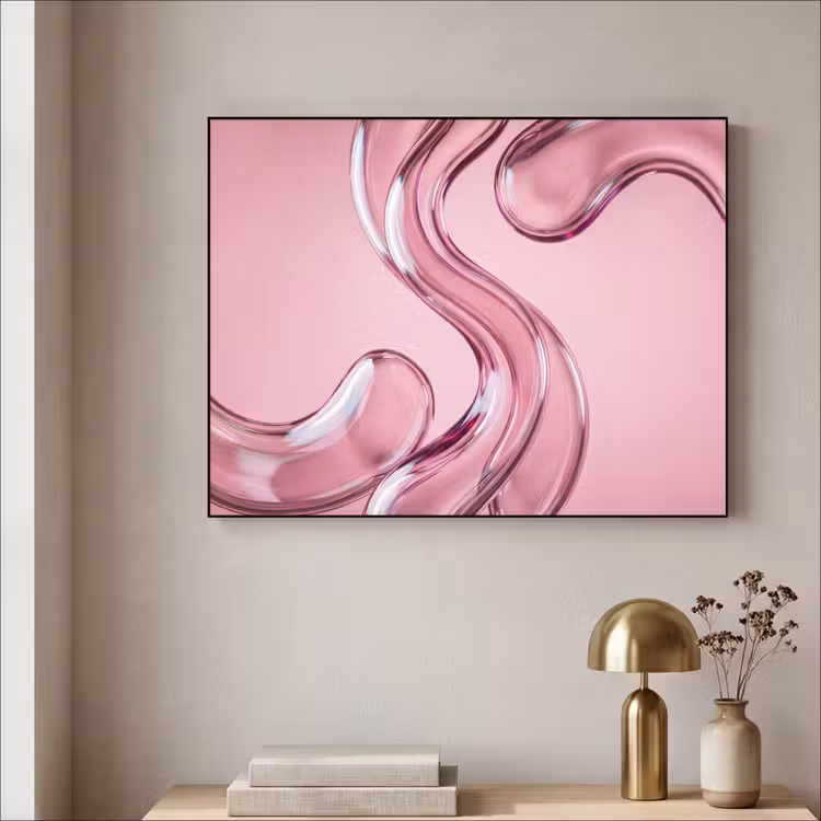 Art Frame - Form – Abstrakt – Rosa — 4