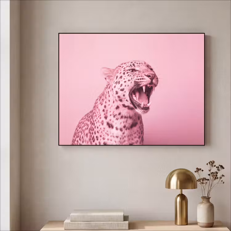 Art Frame - Rosa Katze – Modern — 4