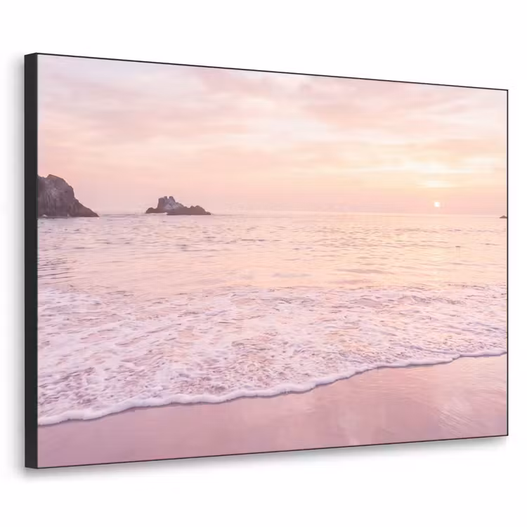 Art Frame - Strand – Sonnenuntergang – Rosa — 1