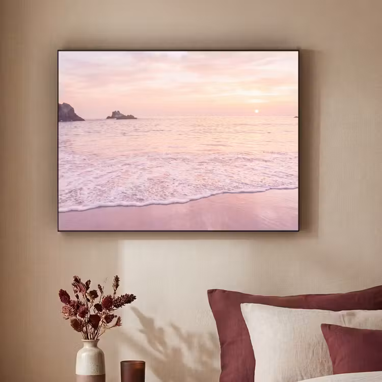 Art Frame - Strand – Sonnenuntergang – Rosa — 2