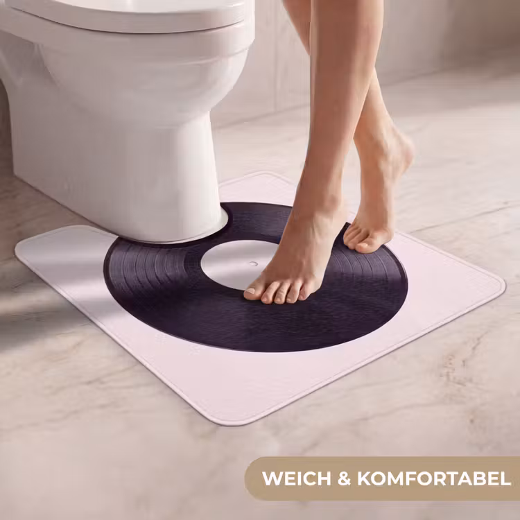 WC Vorleger - Schallplatte – Musik – Grün — 5