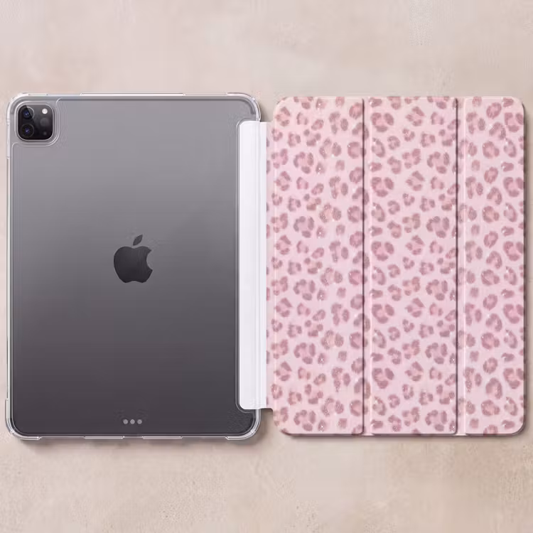 iPad-Hülle - Rosa Tiermuster – Glitzer — 6