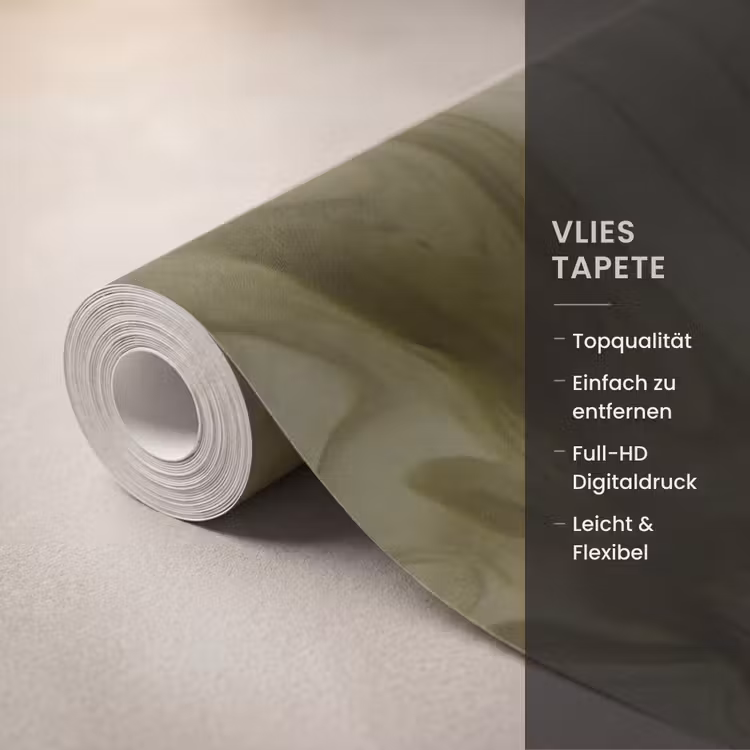 Tapete - Zusammenfassung – Grün – Modern — 3