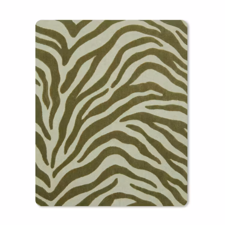 Mauspad - Zebra-Muster – Grün – Modern — 1