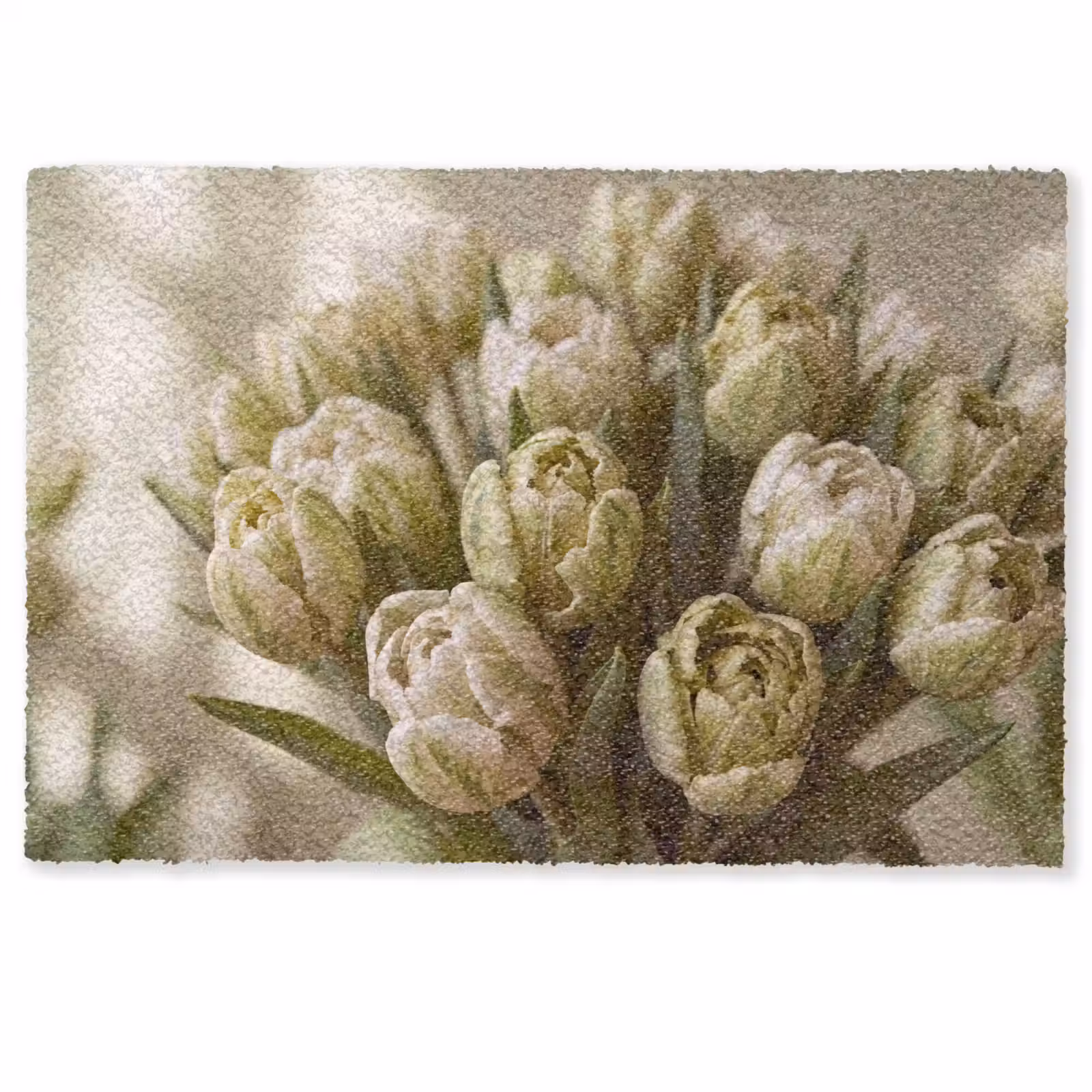 Fußmatte - Blumen – Grün – Natur — 1