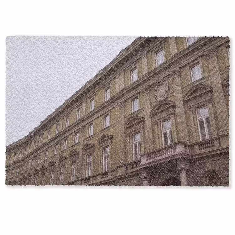Fußmatte - Gebäude – Fassade – Klassisch — 1