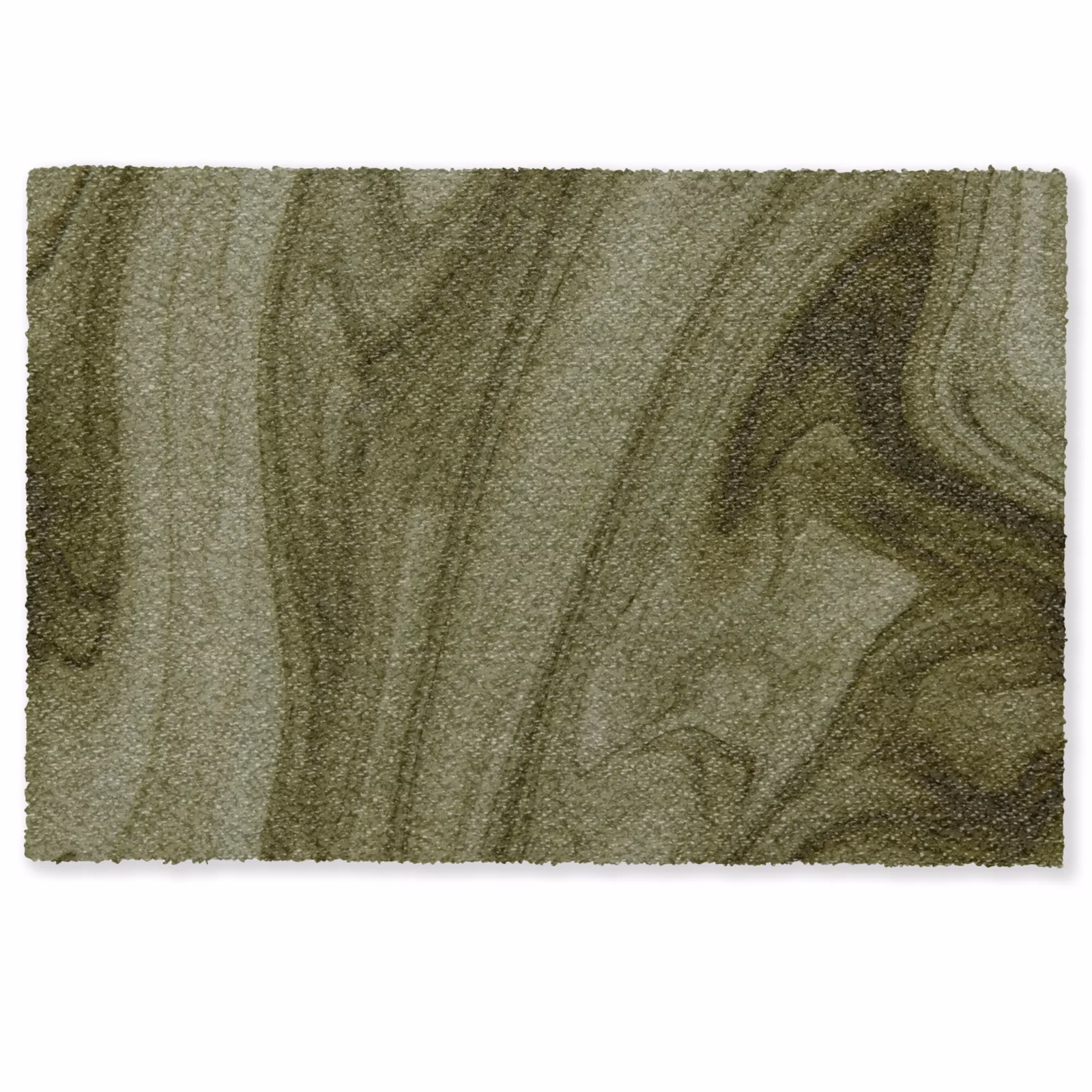 Fußmatte - Zusammenfassung – Grün – Modern — 1