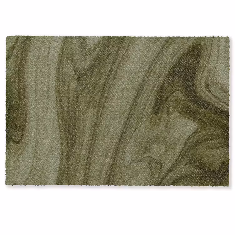 Fußmatte - Zusammenfassung – Grün – Modern — 1