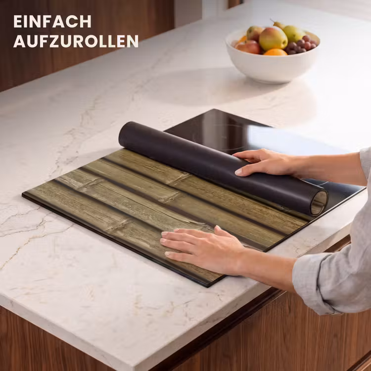 Herdabdeckplatte - Bambus – Stängel – Natur — 7