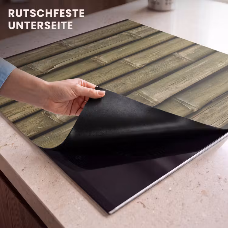 Herdabdeckplatte - Bambus – Stängel – Natur — 9