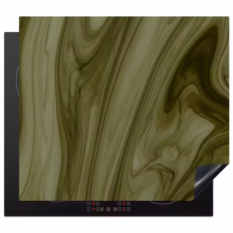 Herdabdeckplatte - Zusammenfassung – Grün – Modern — 1