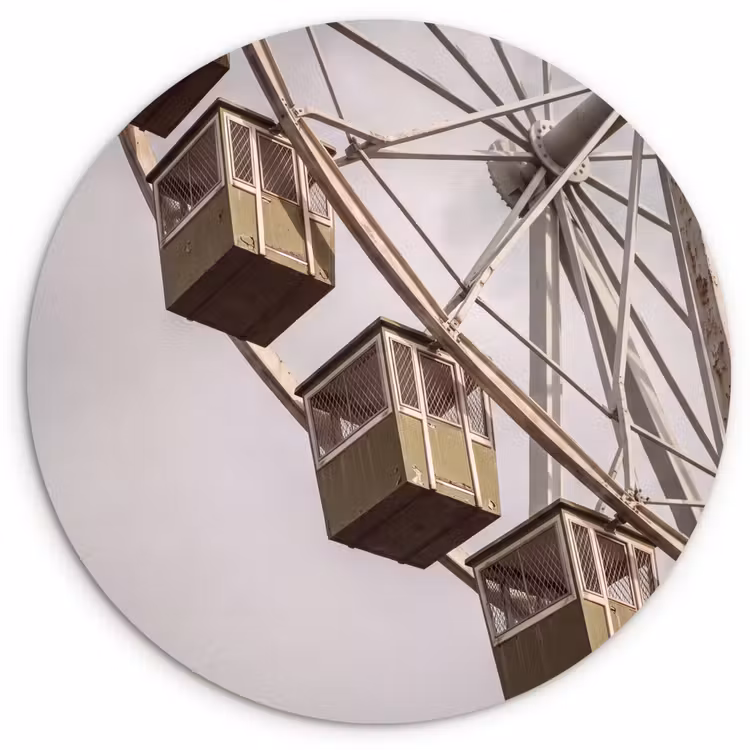 Forexbild Rund - Riesenrad – Attraktion – Grün — 1