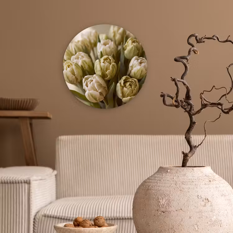 Forexbild Rund - Blumen – Grün – Natur — 2