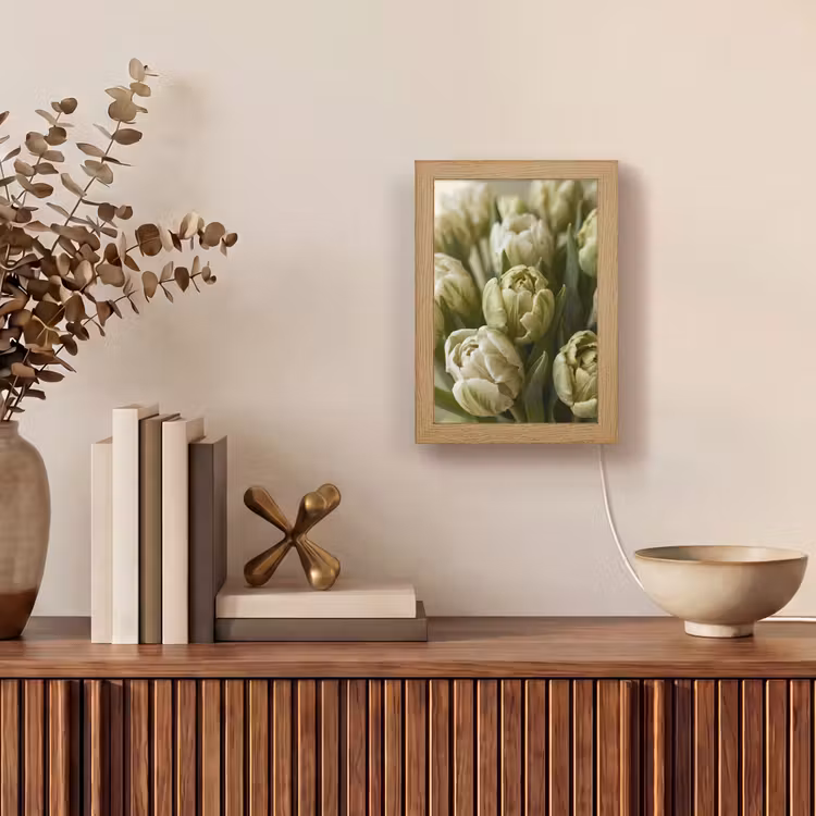 Personalisierte Lightbox - Blumen – Grün – Natur — 4