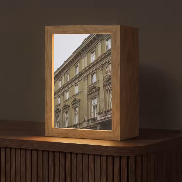 Personalisierte Lightbox - Gebäude – Fassade – Klassisch — 1
