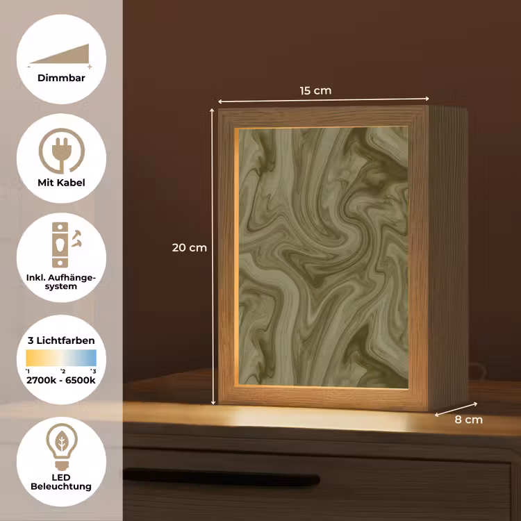 Personalisierte Lightbox - Zusammenfassung – Grün – Modern — 6