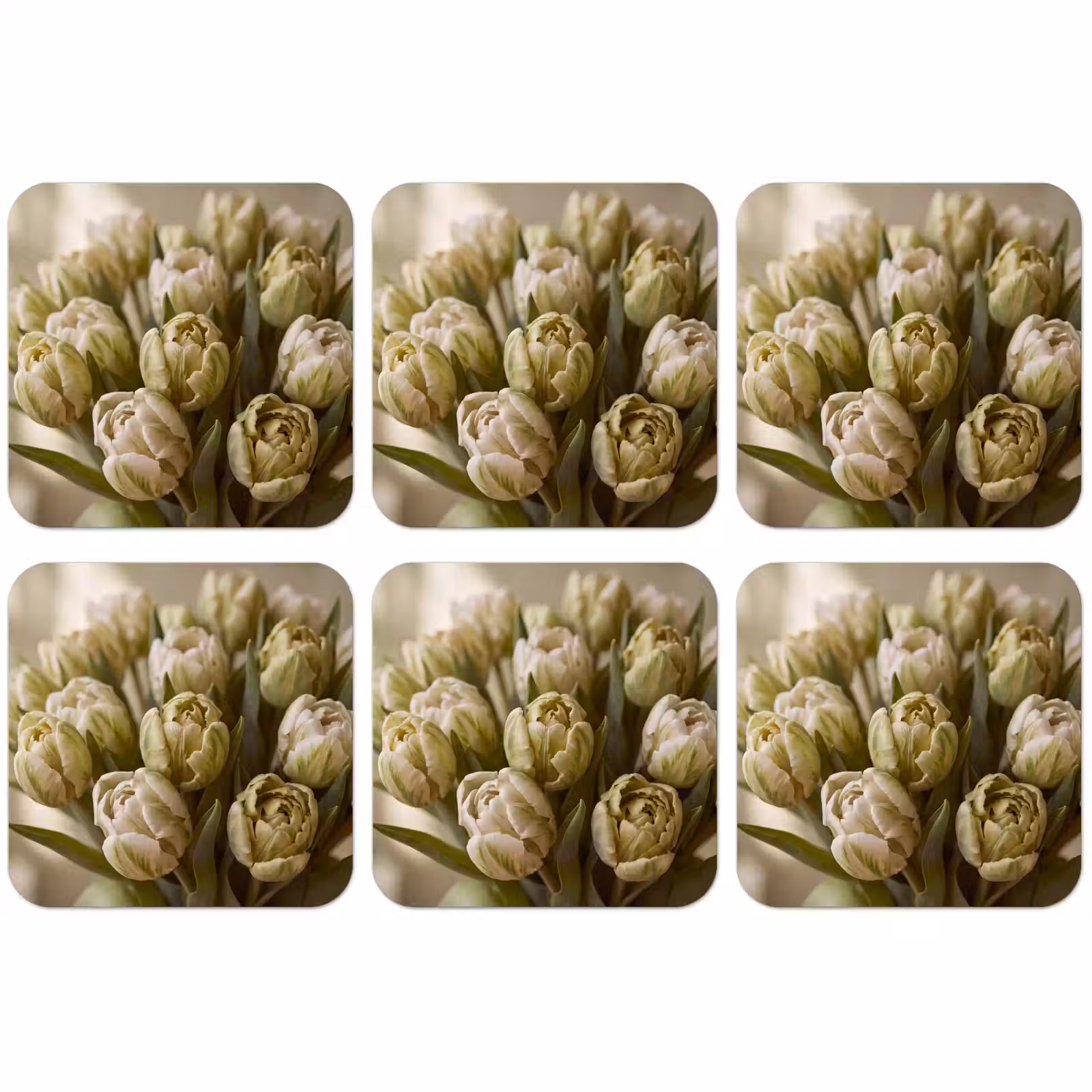 Untersetzer - Blumen – Grün – Natur — 1