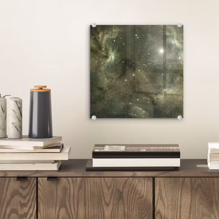 Glasbild - Nebel – Sterne – Weltraum — 2