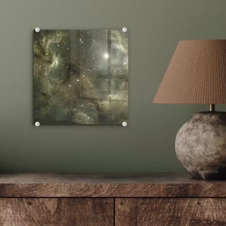 Glasbild - Nebel – Sterne – Weltraum — 4