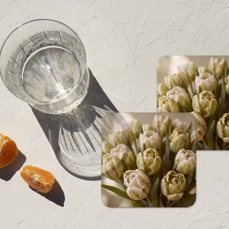 Untersetzer - Blumen – Grün – Natur — 2