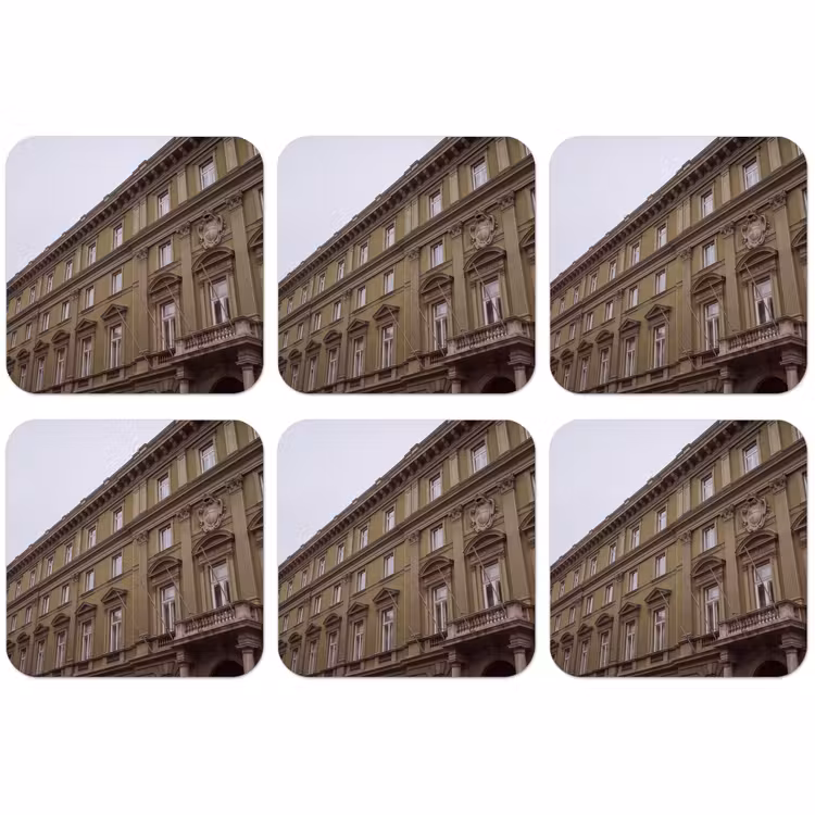 Untersetzer - Gebäude – Fassade – Klassisch — 1