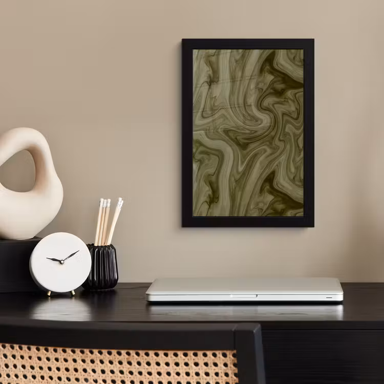 Bilder mit Rahmen - Zusammenfassung – Grün – Modern — 2
