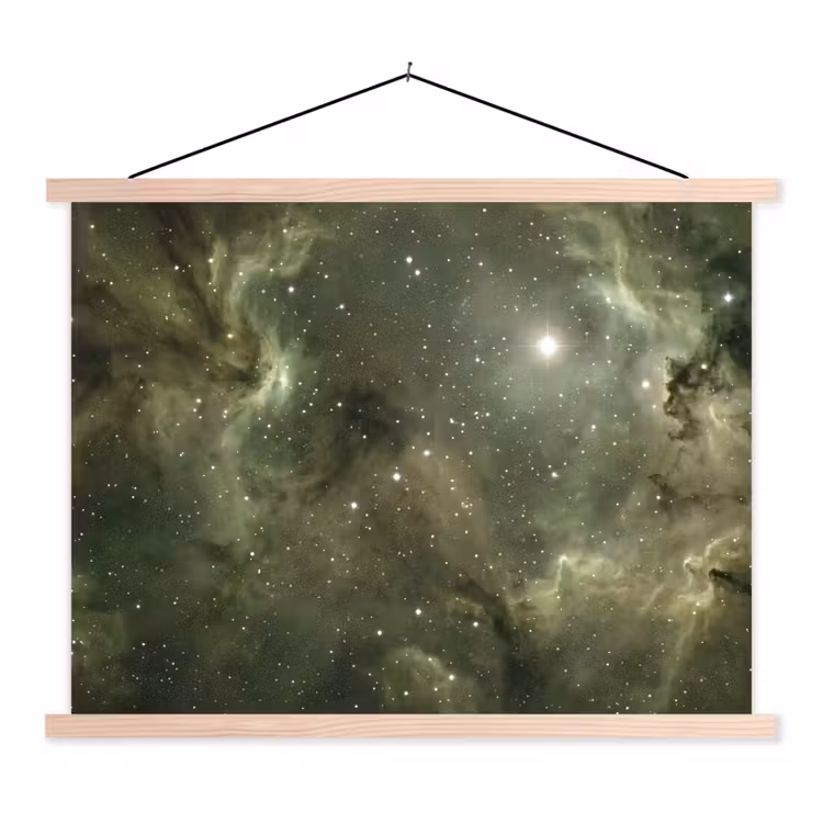 Stoffbild - Nebel – Sterne – Weltraum — 1