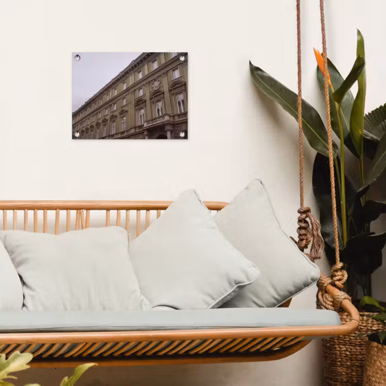 Gartenposter - Gebäude – Fassade – Klassisch — 4