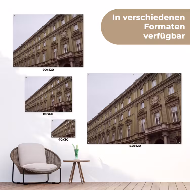 Gartenposter - Gebäude – Fassade – Klassisch — 6